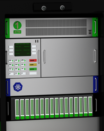 POI Edge Node Rack View: Modular Compute, TEE Enclaves, and Peripheral Fabric